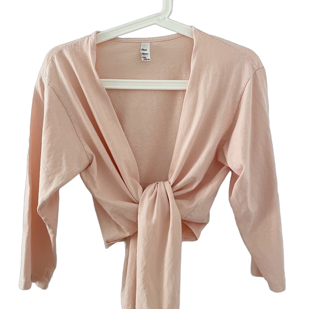 Los Angeles Apparel Le Weekend tie top